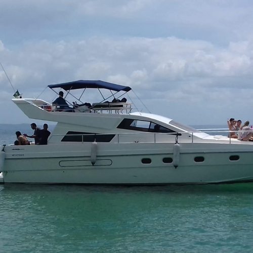 Passeio de lancha de luxo Ilhas da Baía de todos os santos - WJR Turismo - Bahia